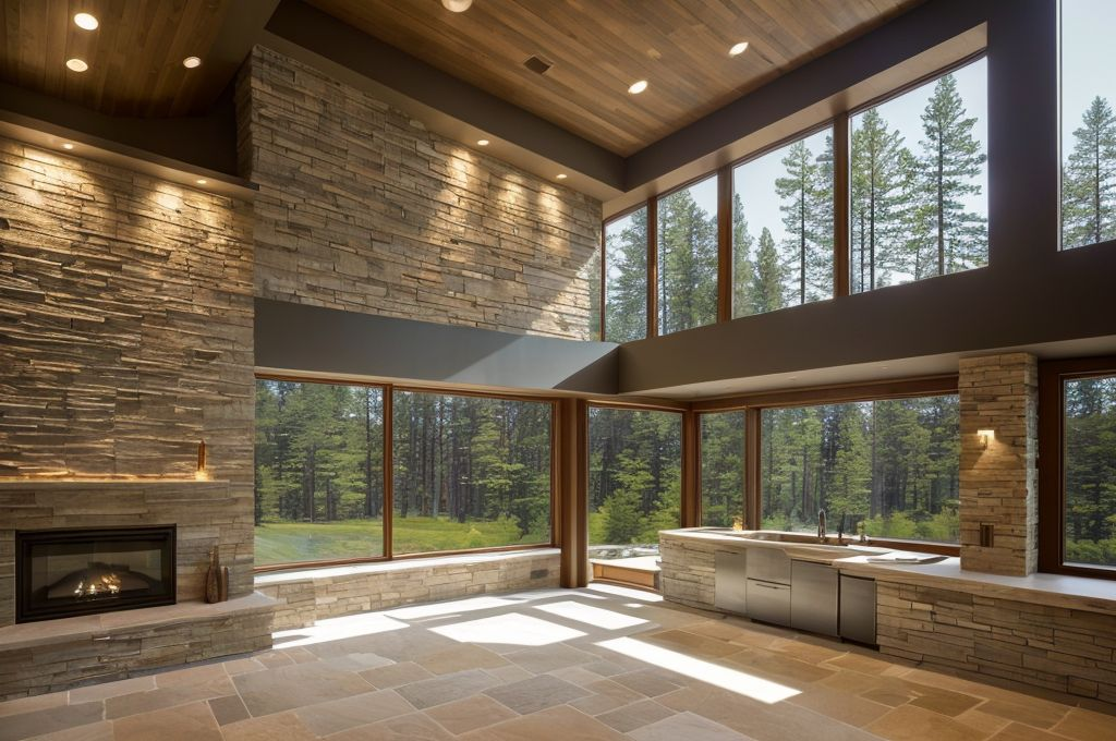 Exploring Interior Stone Wall Trends: From Adobe Stock Visuals to DIY Constructions with Norstone's Rock Panels