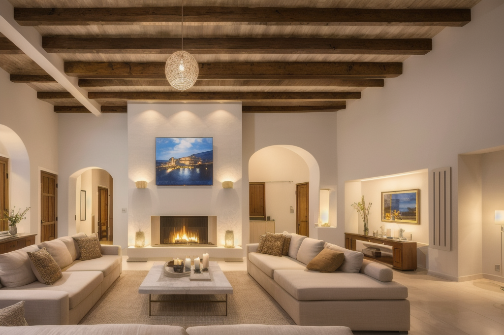 Integrating Traditional Greek Architecture with Modern Design Elements: A Look at Greek Interior Design