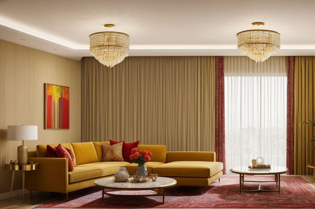 Curtain Design and Styling: Enhancing Your Living Room Aesthetics and Utilizing Pinterest