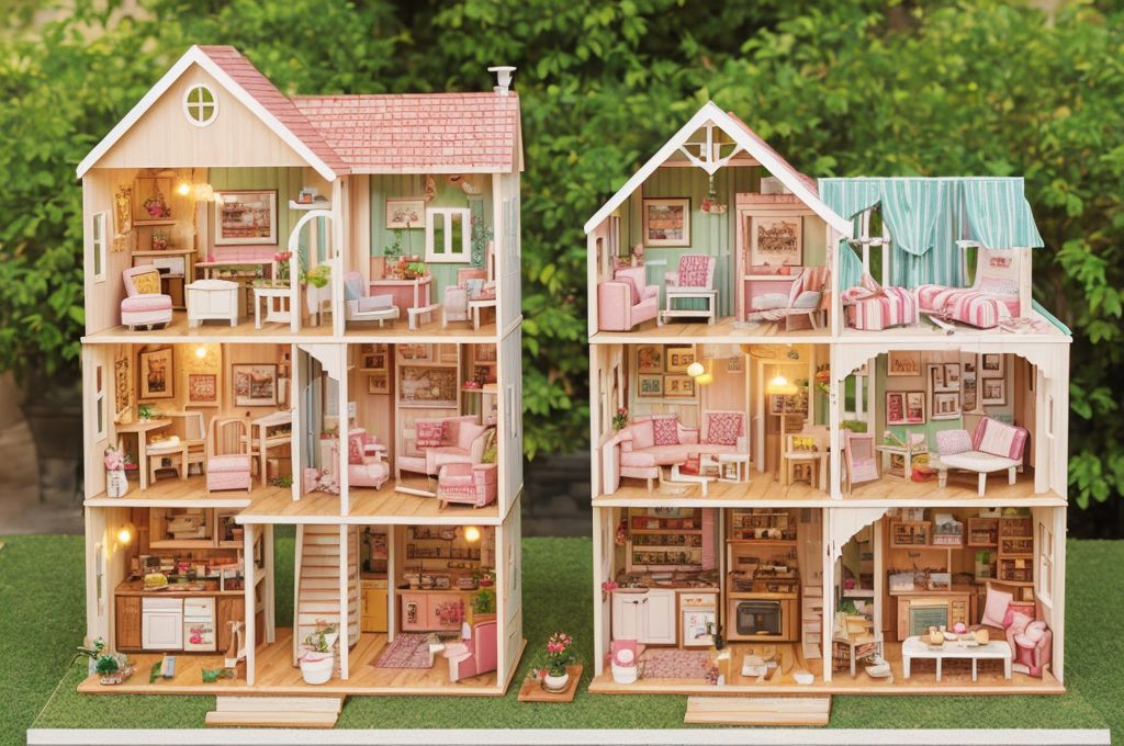 Exploring the Art of Miniature Dollhouse Building and Customisation with Crafts&Co