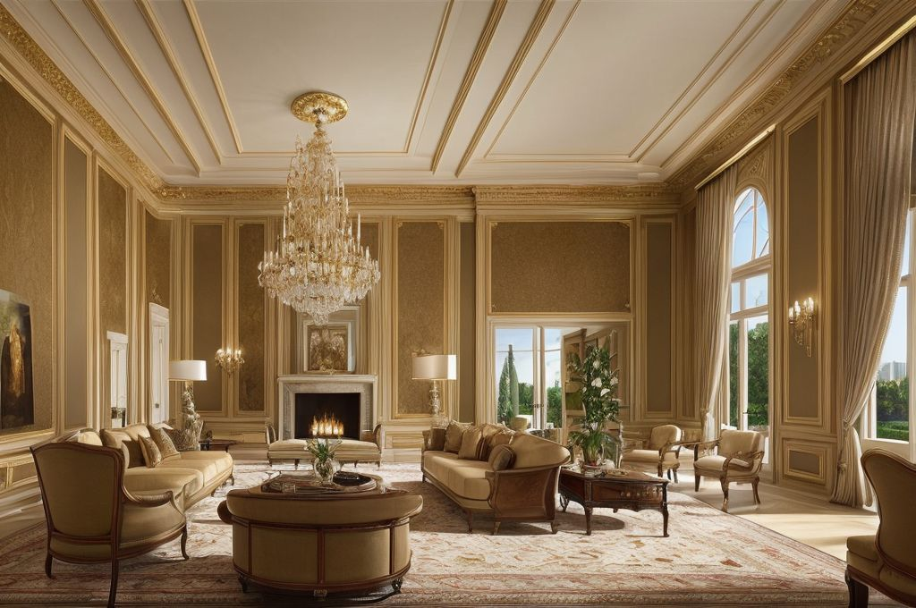 Unraveling the Sophistication of Mansion Interior Design: From Custom-Designed Features to Spaces Symbolizing Wealth and Status