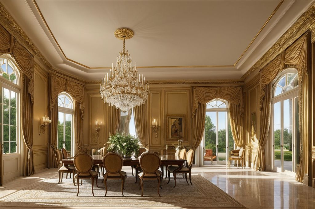 Unraveling the Sophistication of Mansion Interior Design: From Custom-Designed Features to Spaces Symbolizing Wealth and Status