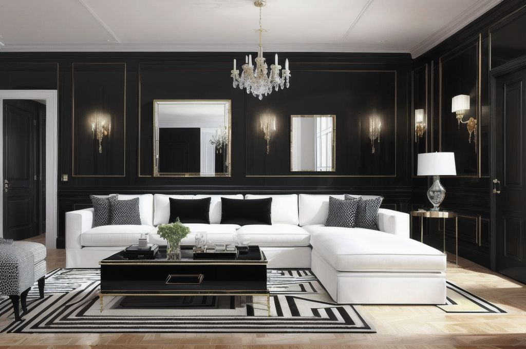 Creating a Timeless Interior: Embracing the Elegance and Versatility of the Black and White Color Scheme