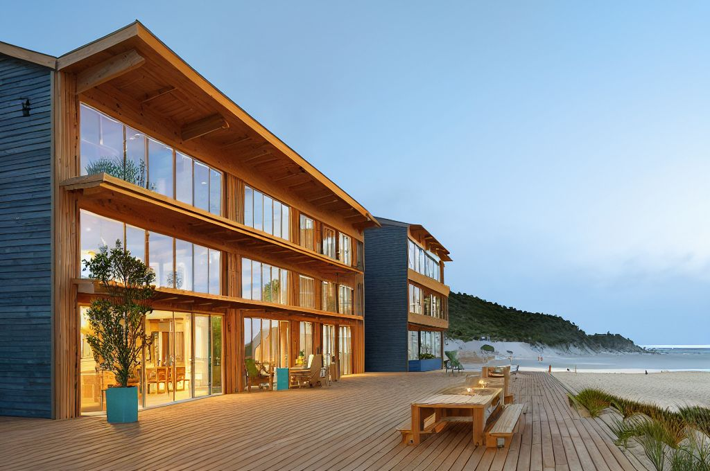 Creating the Perfect Beach House: Highlighting Design Elements, Color Choices, and Material Selection