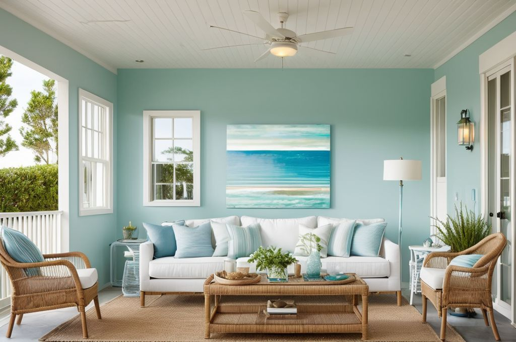 Creating a Tranquil Seaside Atmosphere in Your Home with Coastal Design Techniques