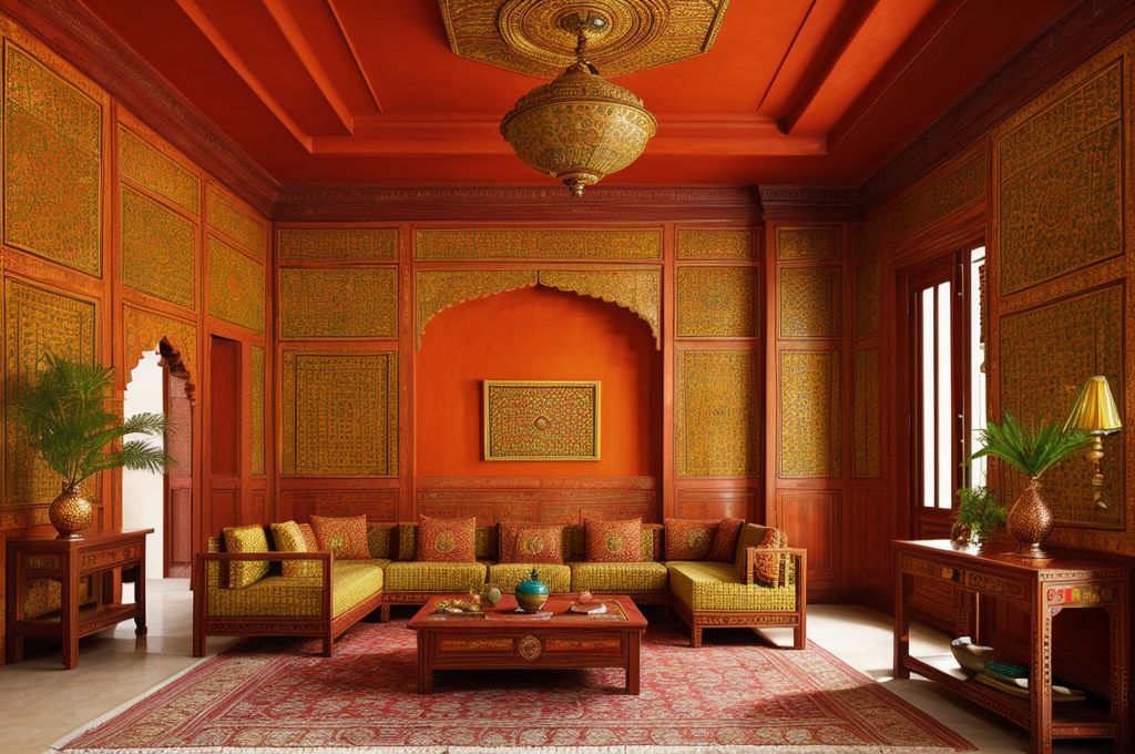 Exploring the Key Features of Indian Interior Design: From Traditional Motifs to Vibrant Color Schemes