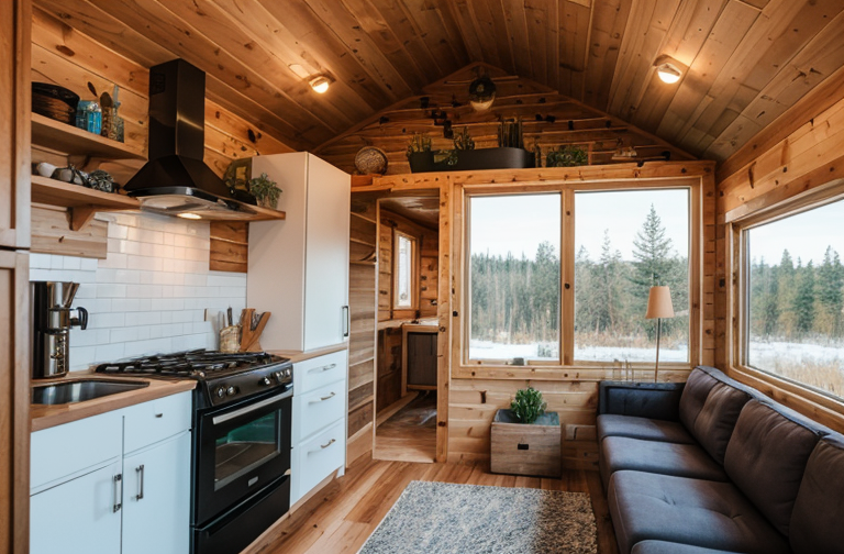 Exploring the Rise of Modern Wooden Designs and Tiny Homes: A Look at Sustainable Architectural Trends on Pinterest