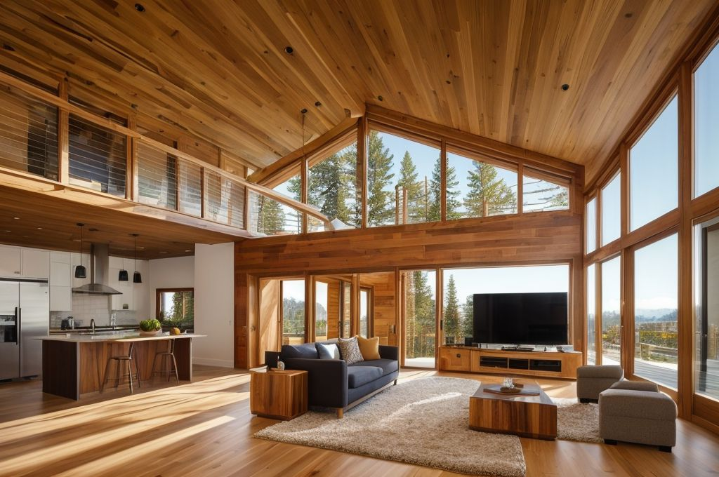 Exploring the Trend of Wood Interior Design: Versatility, Sustainability, and Health Benefits