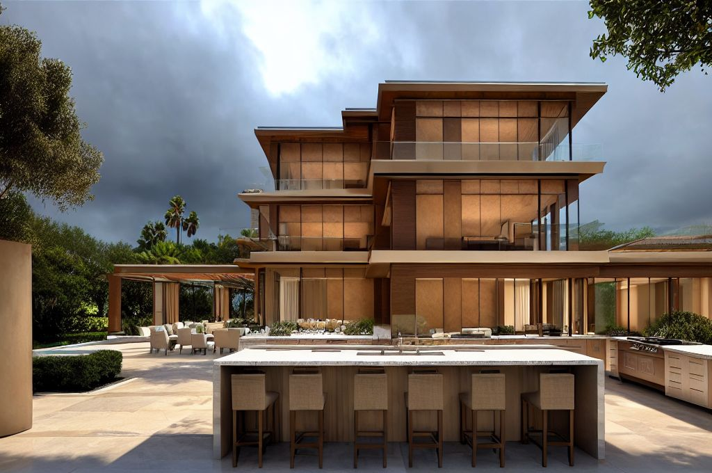 Exploring the Lavish Mansions of Kim and Khloe Kardashian: Luxury Amenities, Custom Designs, and Exclusive Features