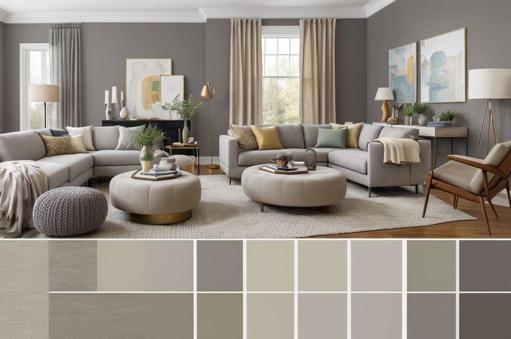 Exploring the Future of Interior Design: Color Trends, Gray Elegance, and Decor Rules for 2024