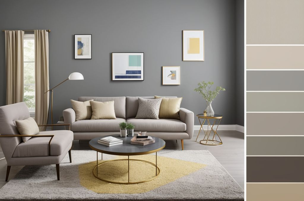 Exploring the Future of Interior Design: Color Trends, Gray Elegance, and Decor Rules for 2024