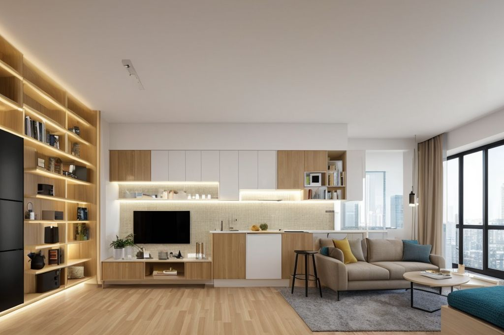 Innovation in Small-Space Interior Design: Incorporating AI Tools and Urban Living Trends