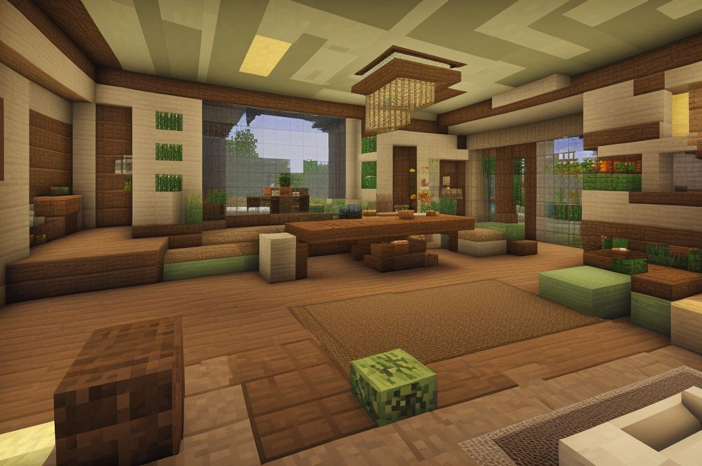 Envisioning Home: Innovative Interior Design and Aesthetics in Minecraft