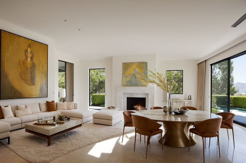 Exploring the Unique and Minimalistic Interior Design Styles of the Kardashian-Jenner Family Homes